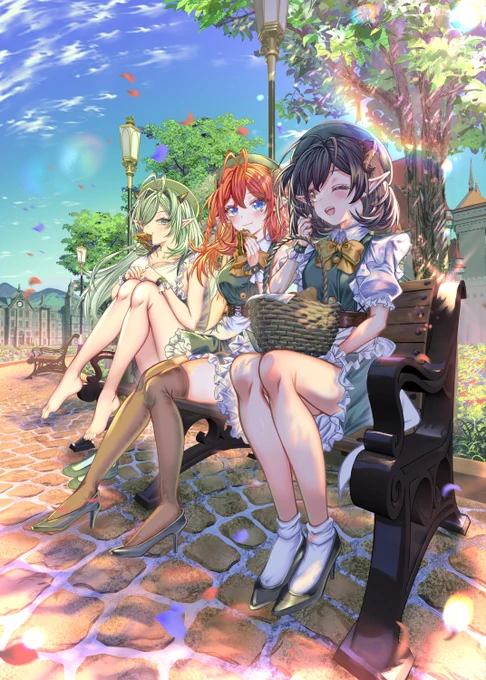 タペストリー用のイラスト達 