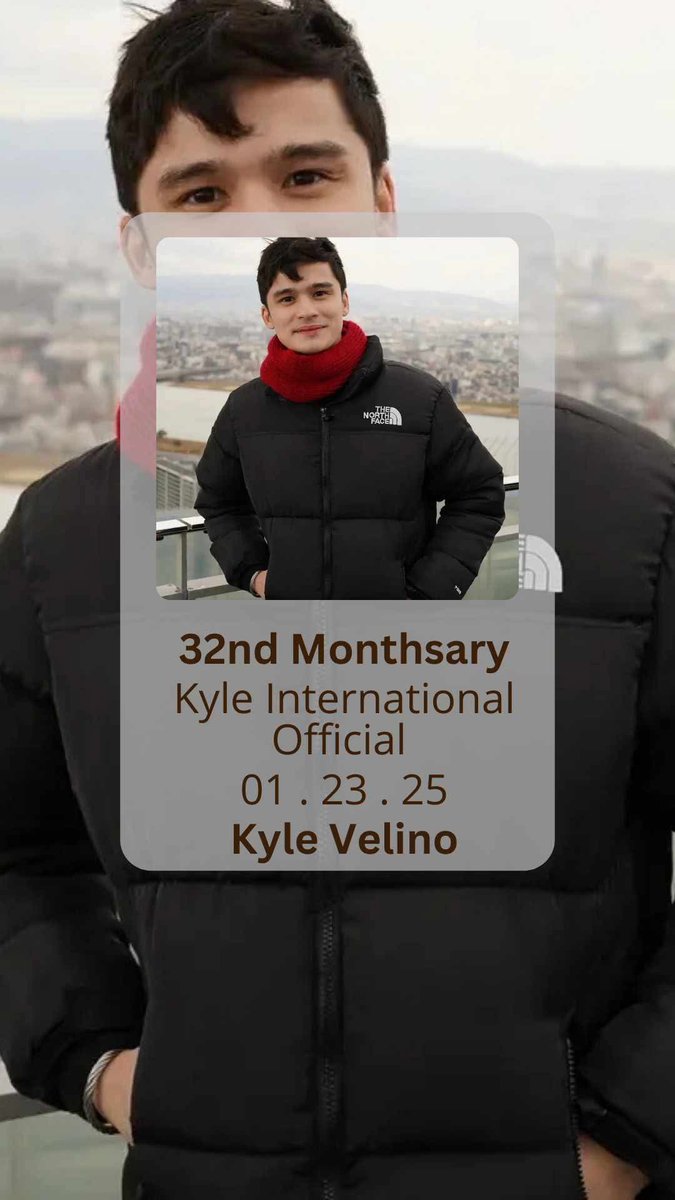 brianscoreteam's tweet photo. Happy 32nd Monthsary Kyle International Official 🎉🎊

@kyle_intl_ofc @kyleVelino https://t.co/bxT1yCgUOy