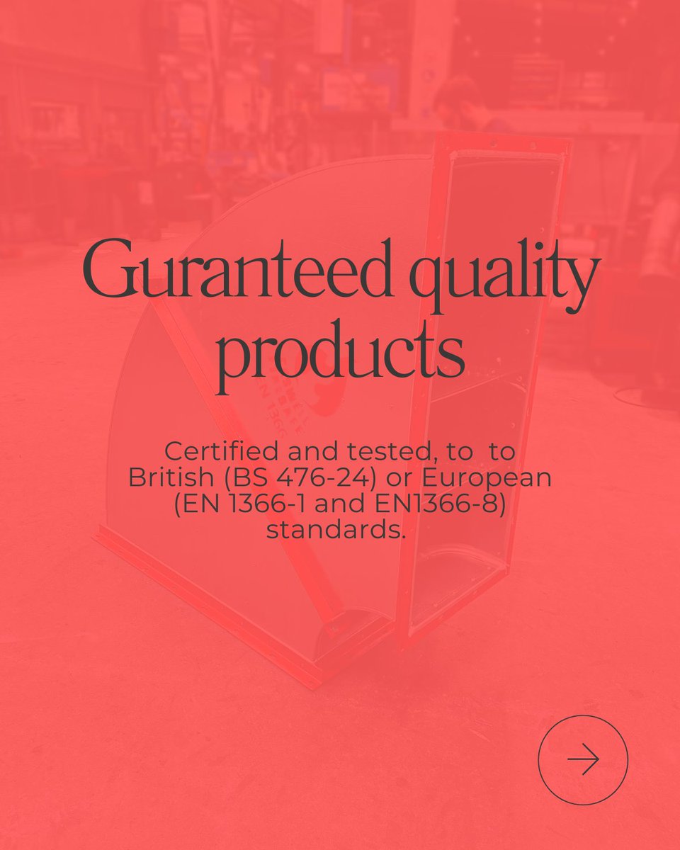 With our commitment to fire protection, compliance, and expertise, we supply certified and tested solutions tailored to your project specifications. 

#firesafety #manufacturing