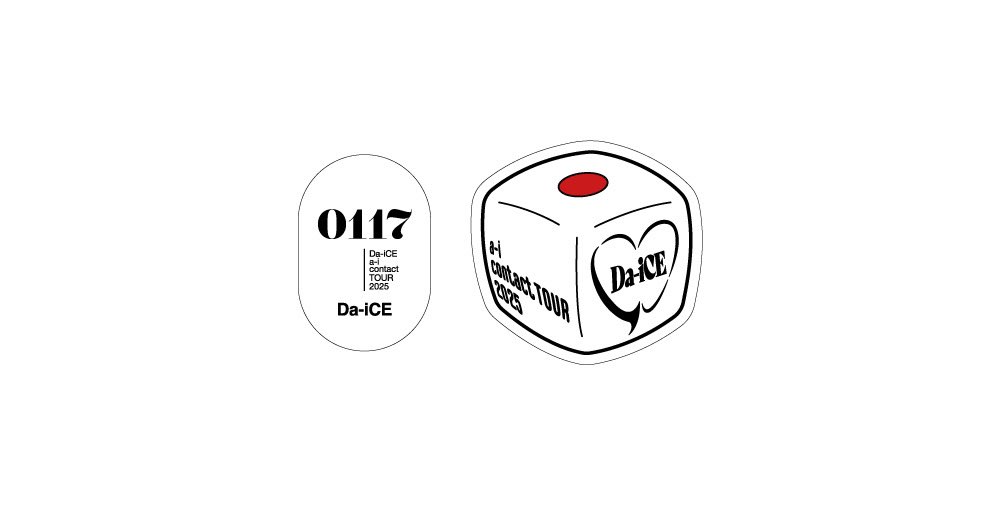 Da-iCE a-i contact TOUR 2025」 オフィシャルグッズ 本日よりEC先行
