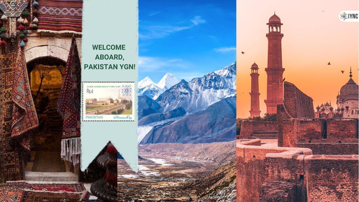 IYNC's tweet photo. Excited to welcome the new Pakistan Chapter of Young Generation in Nuclear (YGN) to the IYNC family! A big step for global collaboration and youth empowerment in nuclear. We look forward to the innovative projects ahead. Welcome aboard, Pakistan! ๐ต๐ฐ #IYNC #PakistanYGN https://t.co/sOOgFMcEuA
