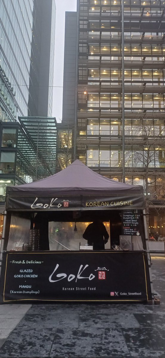 We R here @NewstreetSquare see you Soon
#friedchicken #crispychicken #glazedchicken #GoKo_streetfood #foodmarket #foodie #Dumplings #mandu #koreanfriedchicken #k_food #lunchbox #lunchtime