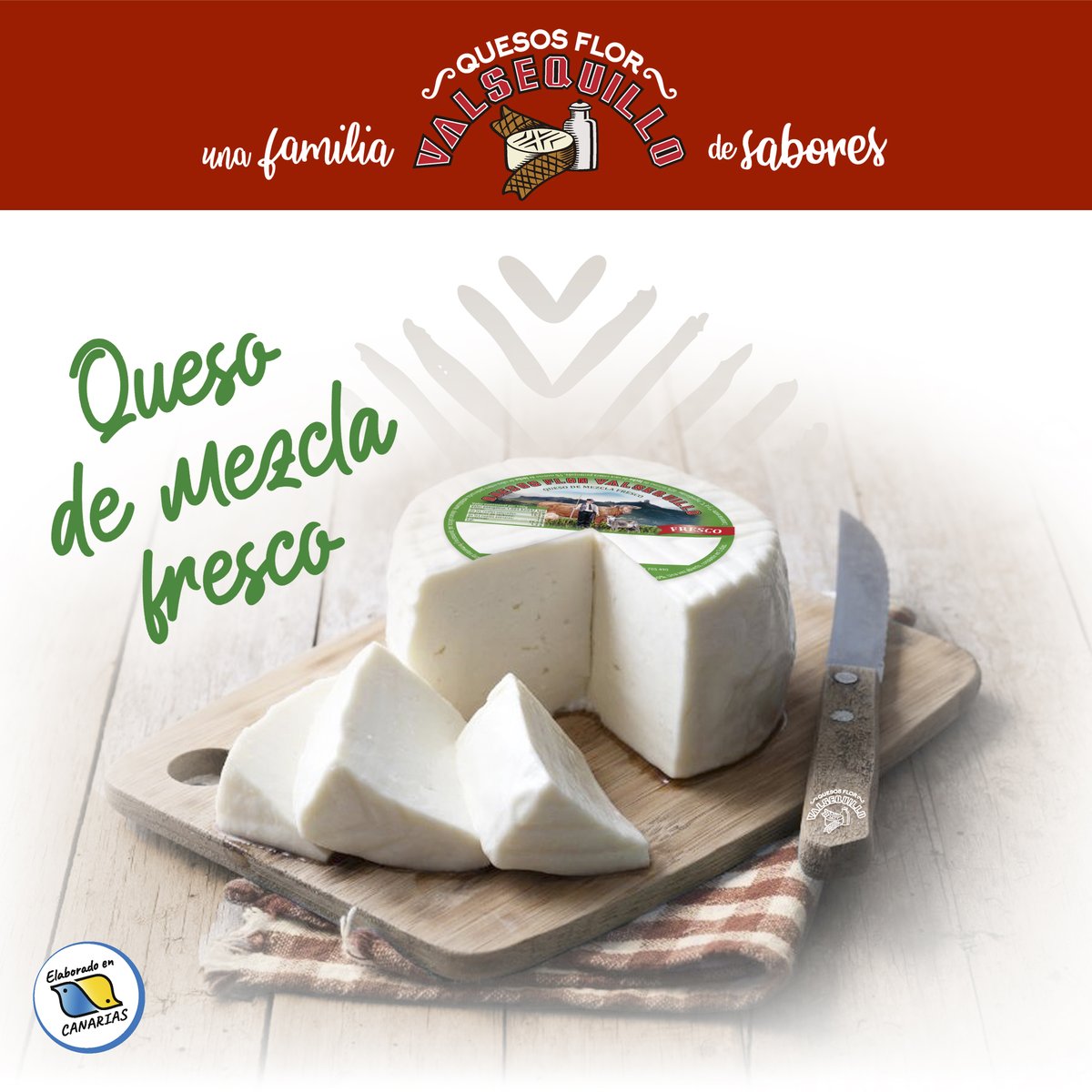 Con nuestro queso de mezcla fresco, 🧀 de forma rápida y sencilla se pueden elaborar originales platos desde ensaladas,🥗 sándwiches, 🥪 tostadas🍞 o bocadillos🥖 y acompañado de miel,🍯 membrillo o nueces para el postre. #cheese #photo #quesosflorvalsequillo #food #healthyfood