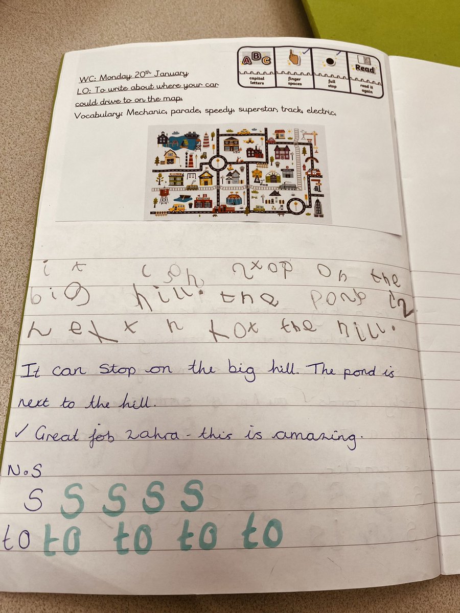 You won’t believe how much progress the Reception children are making with their writing! 

Hats off to Miss Steele and Miss Brewer for their hard work- the children are thriving in their class 👏
#smallschoolbigheart
