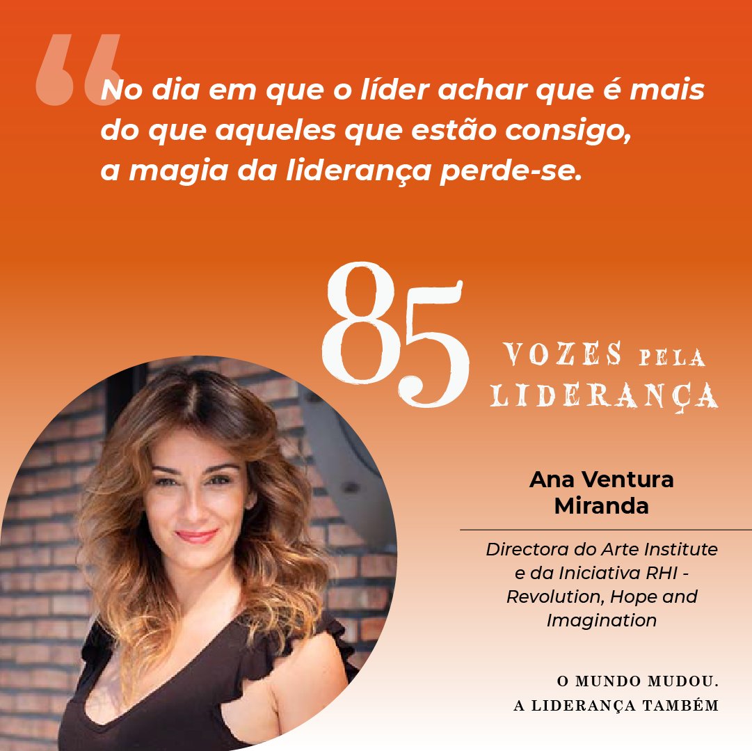 Ana Ventura Miranda, é uma das Vozes do novo livro sobre liderança!
"85 Vozes Pela Liderança" é uma obra a não perder!

#iscteexecutiveeducation #reallifelearning #85VozesPelaLiderança