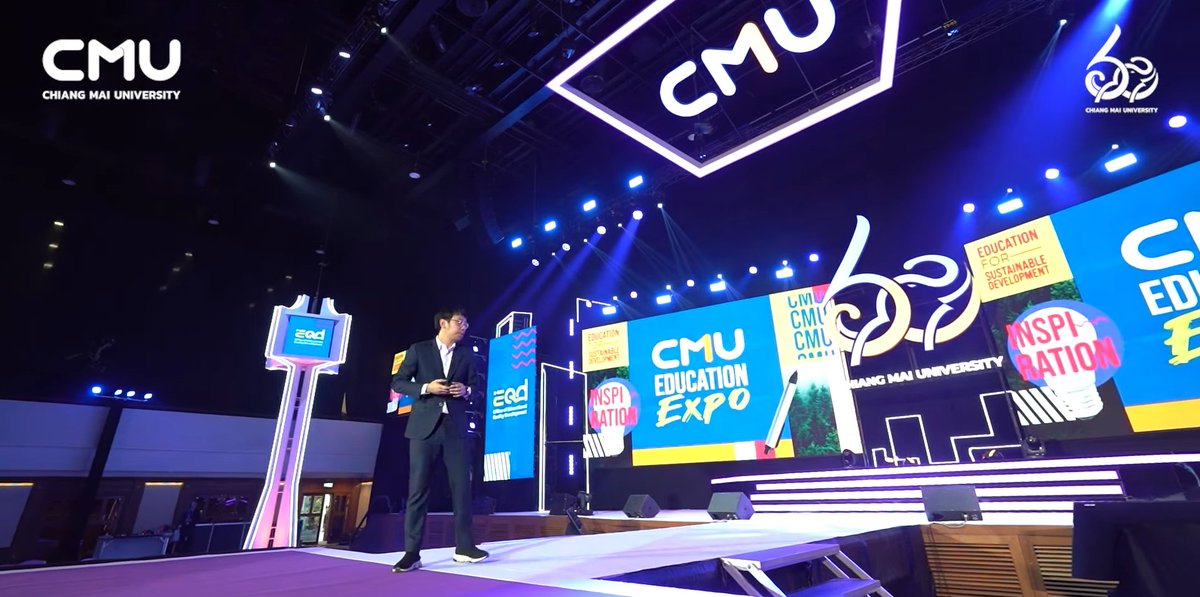 cmuofficial_tw's tweet photo. รับชมคลิป บรรยากาศ งาน CMU Education Expo 2025 วันที่ 21 ม.ค.2568 (วันที่สอง) ปรากฏการณ์ครั้งสำคัญเพื่อสร้างสรรค์อนาคตการศึกษา ณ หอประชุม มช.  
รับชมได้ที่ https://t.co/ZH4oX6a3X5
#cmustories60ปีมช #60ปีมช #มหาวิทยาลัยเชียงใหม่ #CMU https://t.co/qwKajuMDX9
