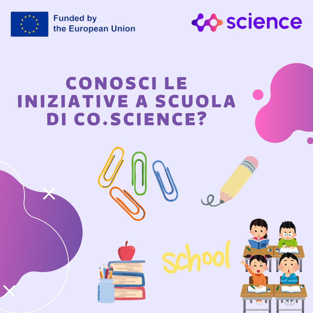 Progetto Co.Science (@cosciencee) on Twitter photo ๐ฌ Co.Science porta la ricerca nelle scuole! ๐ Attivitร coinvolgenti e inclusive per stimolare la curiositร degli studenti di ogni etร . Scopri di piu ๐ฉ Info: educo.scienceproject@gmail.com ๐SitoWeb: coscience.eu/scuole.html ๐ฌ Co.Science porta la ricerca nelle scuole! ๐ Attivitร coinvolgenti e inclusive per stimolare la curiositร degli studenti di ogni etร . Scopri di piu ๐ฉ Info: educo.scienceproject@gmail.com ๐SitoWeb: coscience.eu/scuole.html