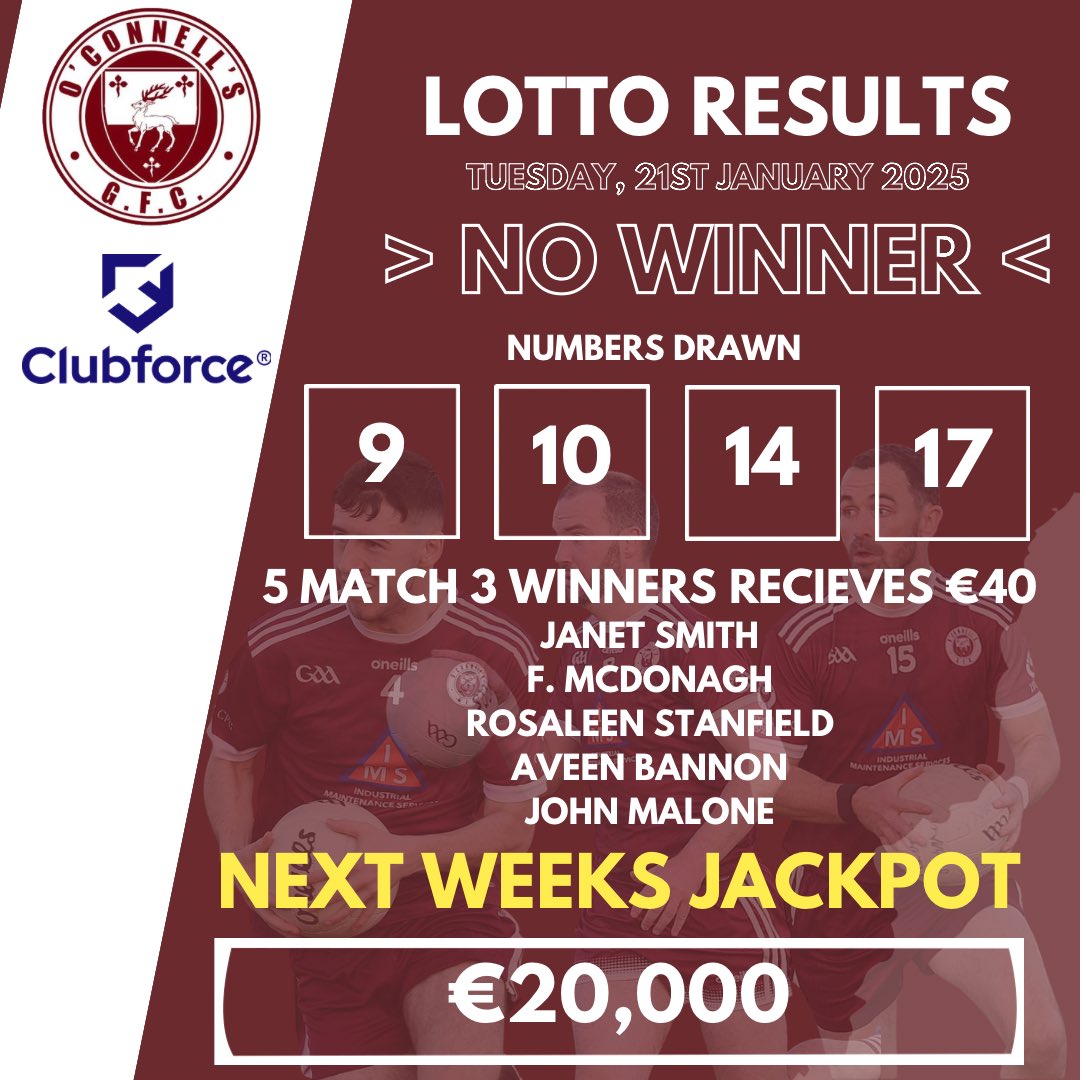 O'Connells gfc tweet media