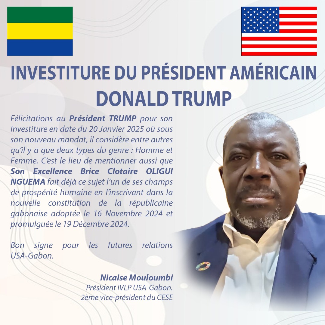 Investiture de Donald Trump ......