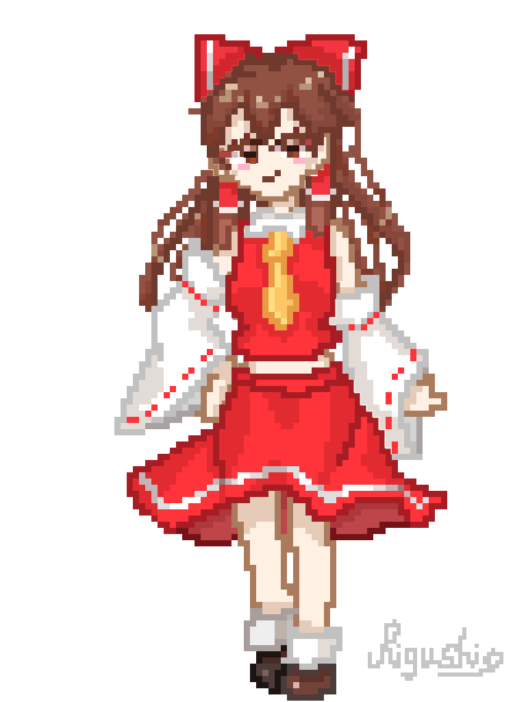 ドット立ち絵の霊夢
(1時間+2分)

#東方Project #博麗霊夢