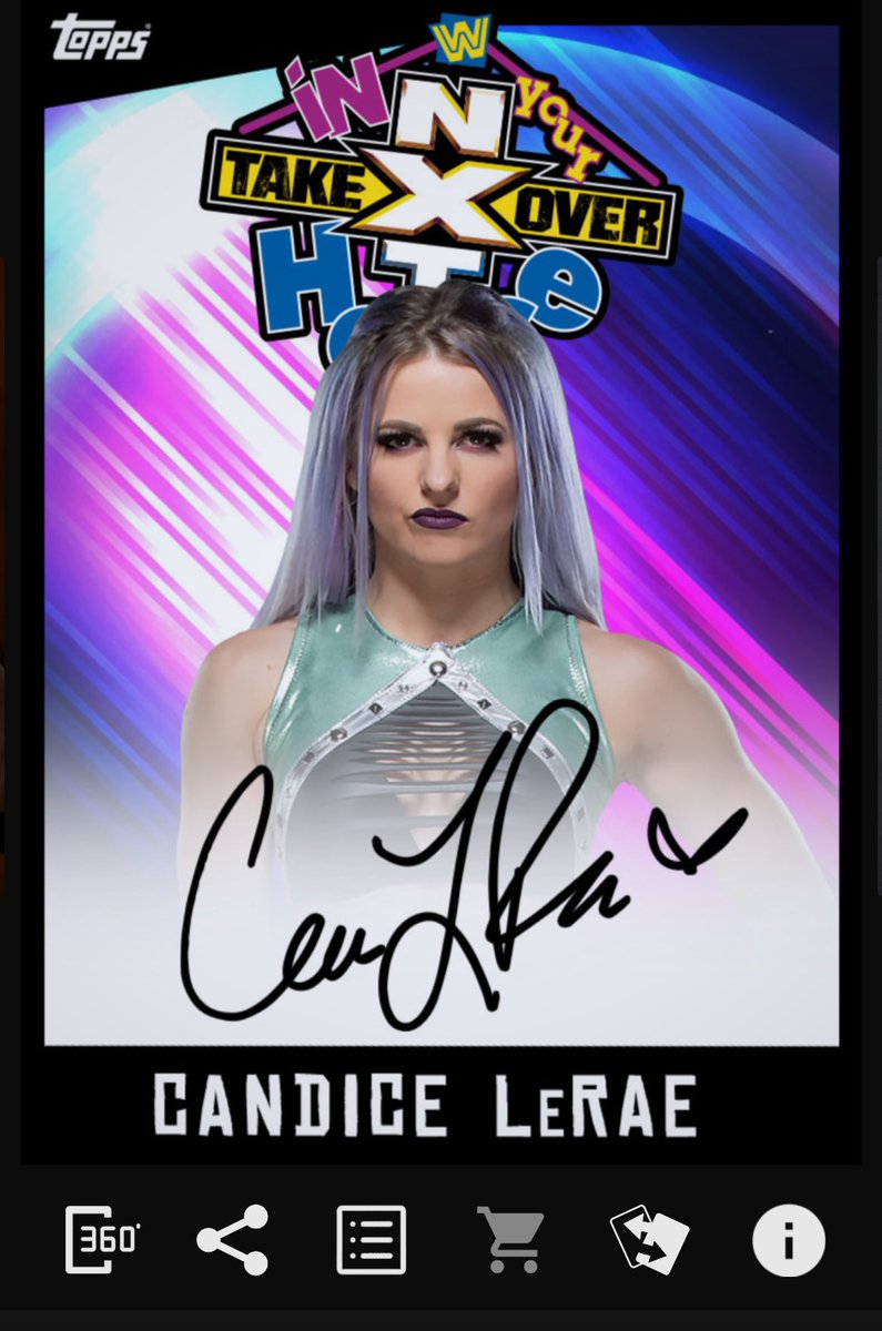 DarkstarShady's tweet image. Can’t wait for some new packs in @ToppsSLAM!

Got the tier 3 Giulia award, and traded for some nice Candice LeRae cards. Need some higher tier trade bait to get more old cards of some of my favorites! 

#ToppsSLAM #wwe