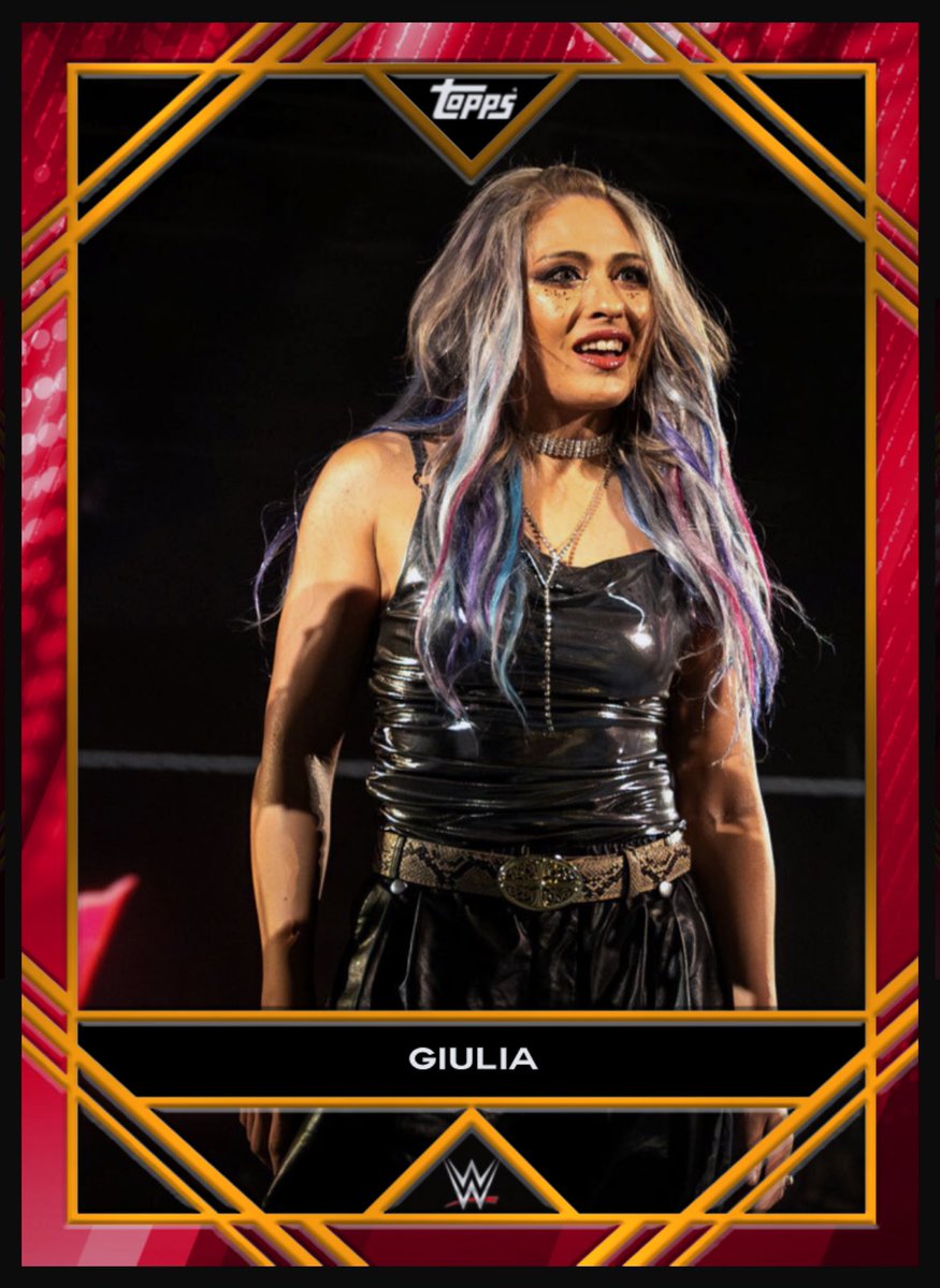 DarkstarShady's tweet image. Can’t wait for some new packs in @ToppsSLAM!

Got the tier 3 Giulia award, and traded for some nice Candice LeRae cards. Need some higher tier trade bait to get more old cards of some of my favorites! 

#ToppsSLAM #wwe