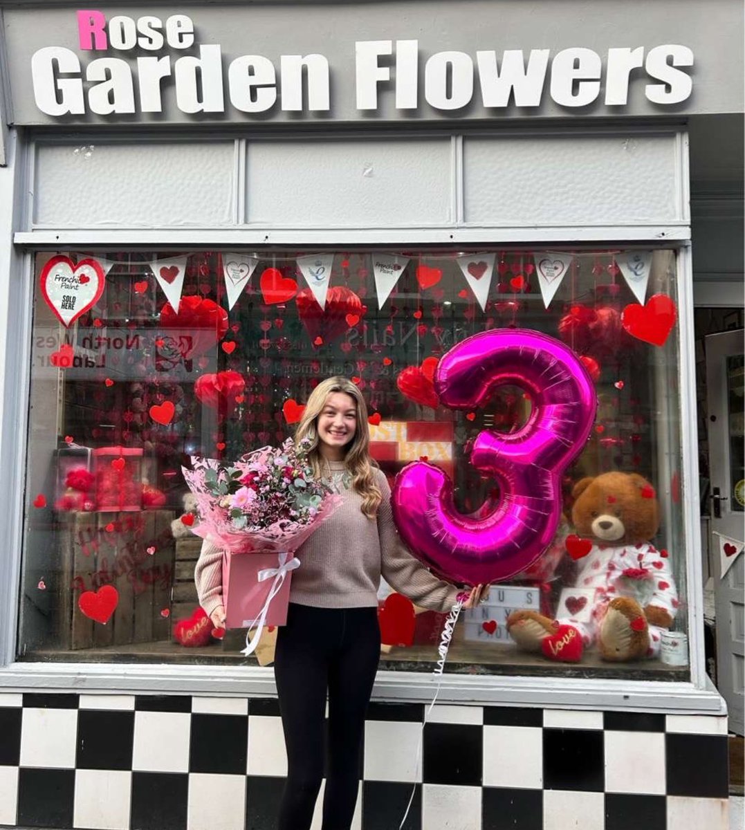 🌹🎉 Let's give a huge round of applause as we celebrate 3 fabulous years of Rose Garden Flowers! 🌹✨  

I can't express how incredibly thankful I am for every single petal of love and support from our amazing customers and the vibrant community around us! 🌸