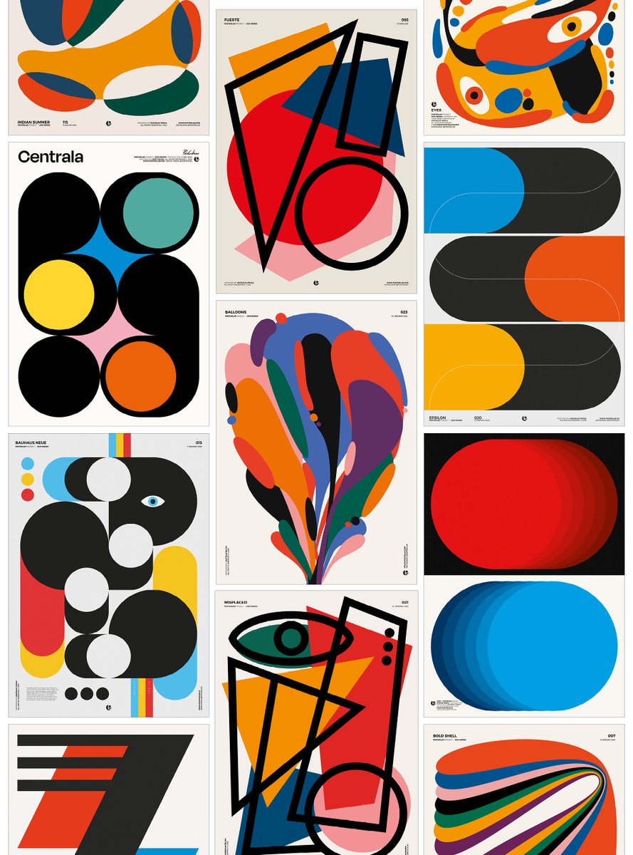 Abstractions in color. ✌️