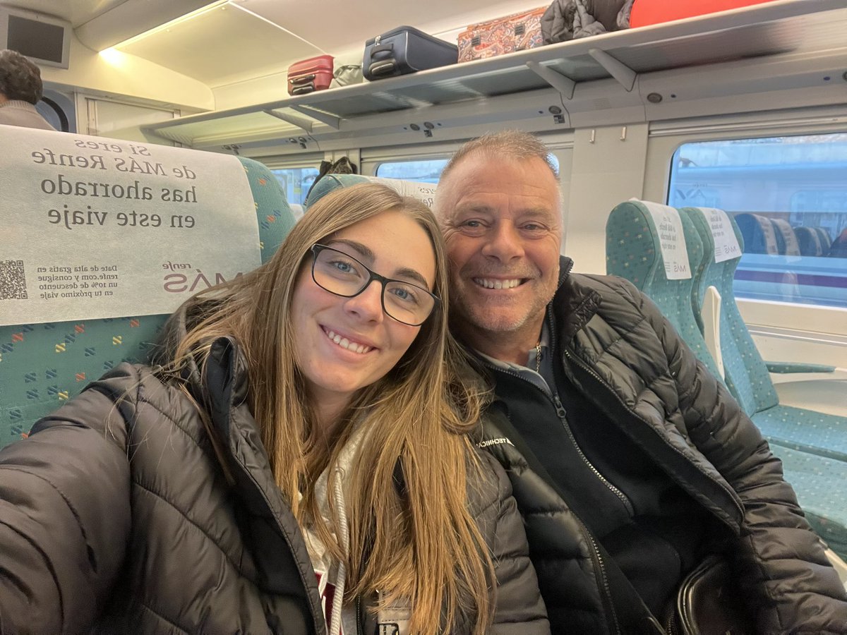 lucy_halsey's tweet photo. Madrid here we come!! HALA MADRIDDD🤍🤍 @RefereeHalsey https://t.co/bt2VigcWfK