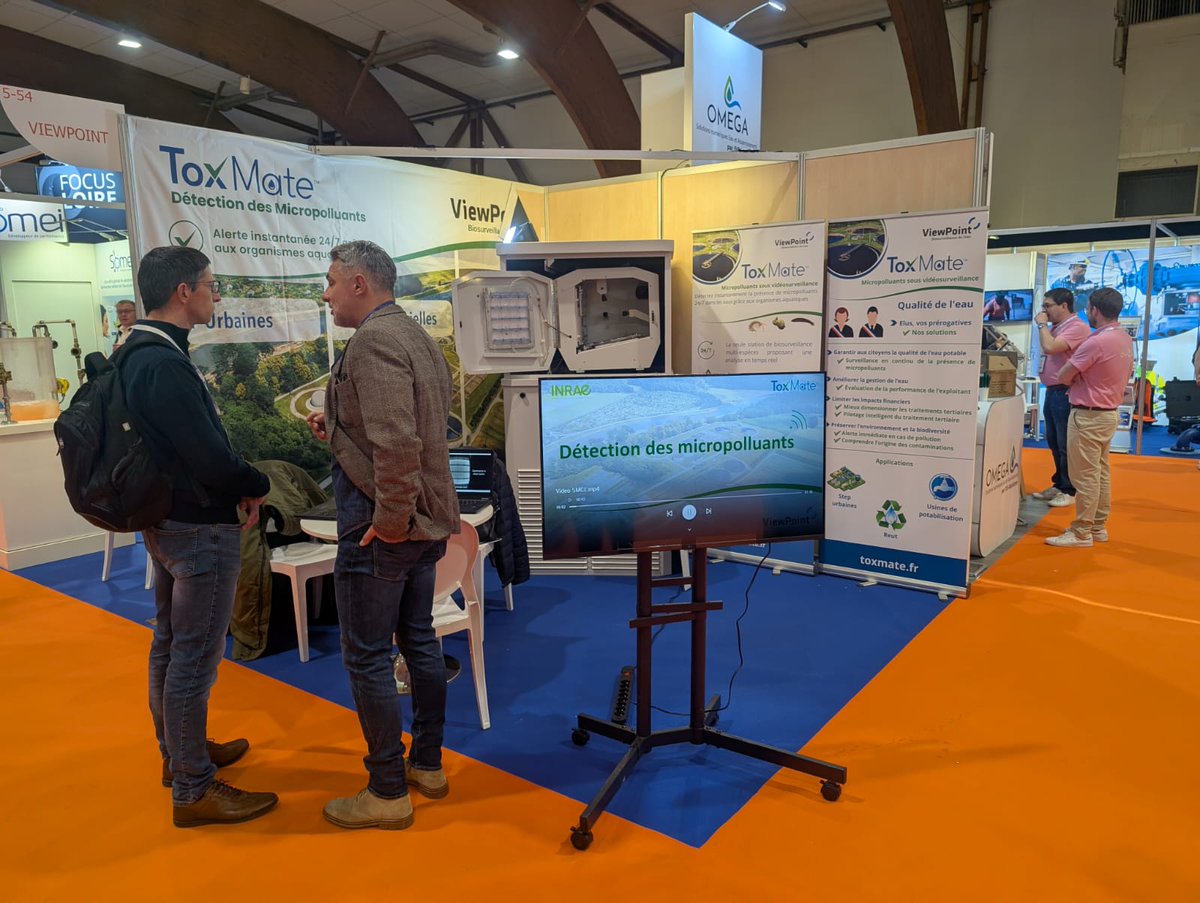 ViewPoint, Biosurveillance de l'Eau (@toxmate) on Twitter photo 🌊✨ ViewPoint Biosurveillance de l'eau au Carrefour des Gestions Locales de l'Eau ! ✨🌊
Retrouvez nous Hall 5 - Stand 54
#CGLE2025 <a href="/CarrefourEau/">Carrefour de l'Eau, une marque idealCO</a> #micropolluants #eau #environnement #DeveloppementDurable 🌊✨ ViewPoint Biosurveillance de l'eau au Carrefour des Gestions Locales de l'Eau ! ✨🌊
Retrouvez nous Hall 5 - Stand 54
#CGLE2025 <a href="/CarrefourEau/">Carrefour de l'Eau, une marque idealCO</a> #micropolluants #eau #environnement #DeveloppementDurable