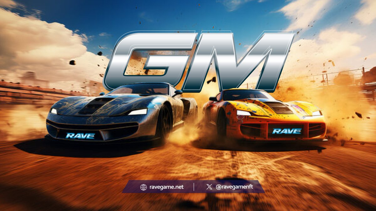 GM Ravers, We are so back!!! 👋

#Rave #Web3Games