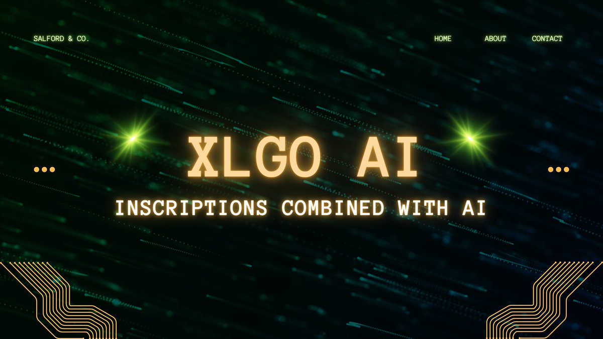 Xlgo_Btc's tweet photo. "Powered by the Bitcoin blockchain, #XLGO introduces a decentralized approach to content creation, revolutionizing how creativity meets technology. 🚀 #AI #Blockchain #Innovation" https://t.co/gKXHy1blta