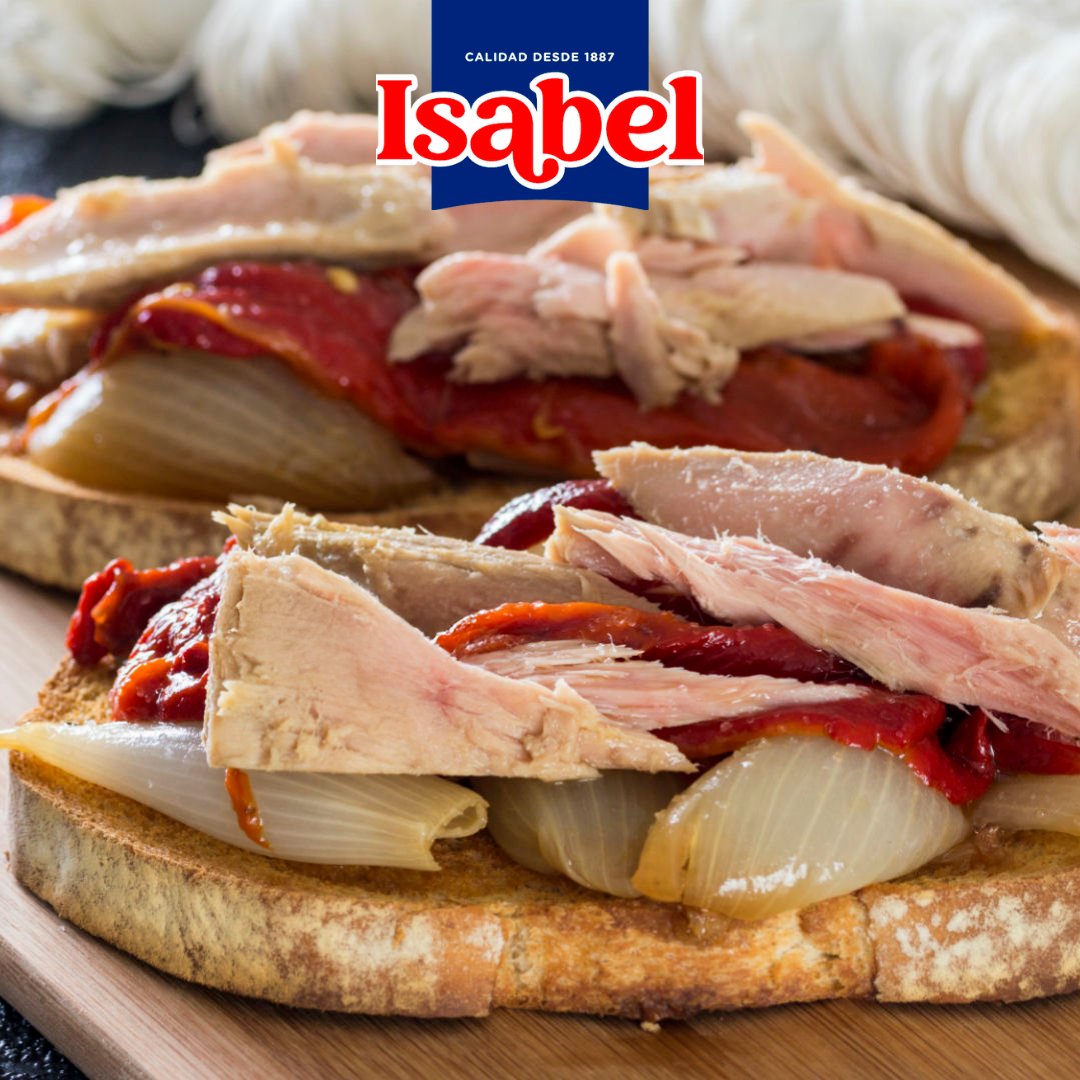 Si tienes atún enlatado Isabel y tienes pimientos, ¡tienes un aperitivo para chuparte los dedos! 🤌

#AtunIsabel #ConservasIsabel #HoyComemosConIsabel #recetas #recetasconatun #atunenlata
