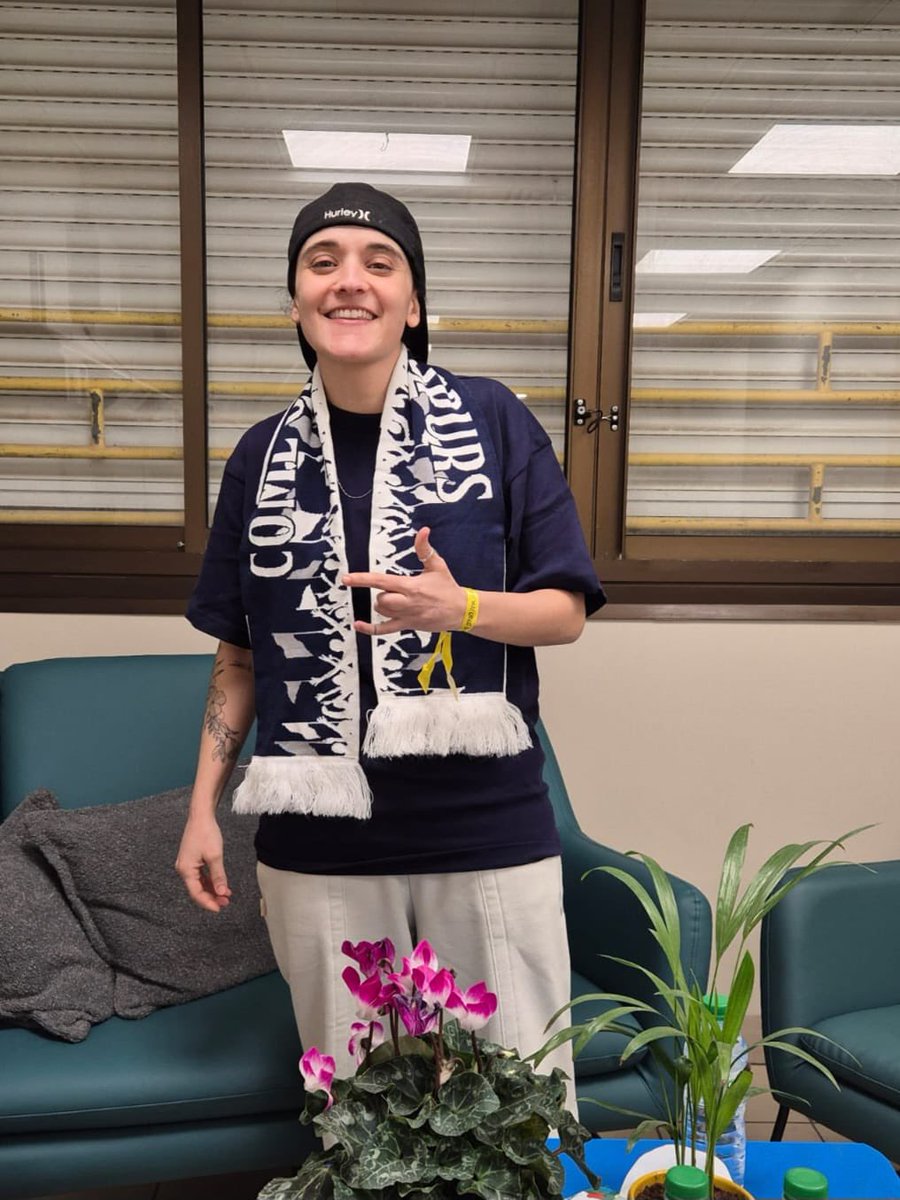 maxradford10's tweet photo. EMILY DAMARI - the British hostage released from Hamas captivity after 471 days, on Sunday - is finally back in Israel and wants to thank Tottenham Hotspur, together with its fans and players, for all their unwavering support during her time being held captive in Gaza. https://t.co/4W7abSu3qw