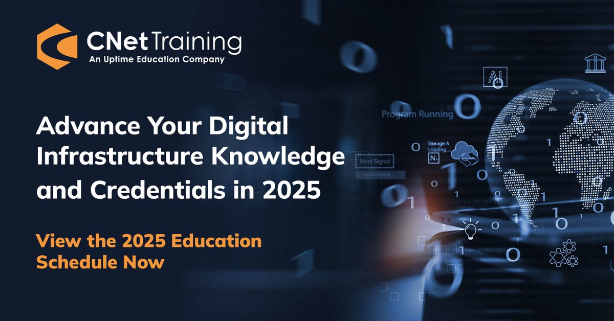 CNet Training (@cnettraining) on Twitter photo Now is the time to plan your data center and network infrastructure knowledge and skills progression.
View the 2025 technical education program schedule across the world here - cnet-training.com/program-dates/
Or talk to the <a href="/CNettraining/">CNet Training</a> team here: cnet-training.com/contact-us/ Now is the time to plan your data center and network infrastructure knowledge and skills progression.
View the 2025 technical education program schedule across the world here - cnet-training.com/program-dates/
Or talk to the <a href="/CNettraining/">CNet Training</a> team here: cnet-training.com/contact-us/