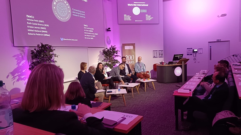 🔵The director of QUIT, Joan Miquel Verd, was present at the WORK-NET launch in Manchester. 

➡️ WORK-NET is an international interdisciplinary network connecting centres and institutes studying work and employment.

💻Learn more: ow.ly/EuEq50UHBah