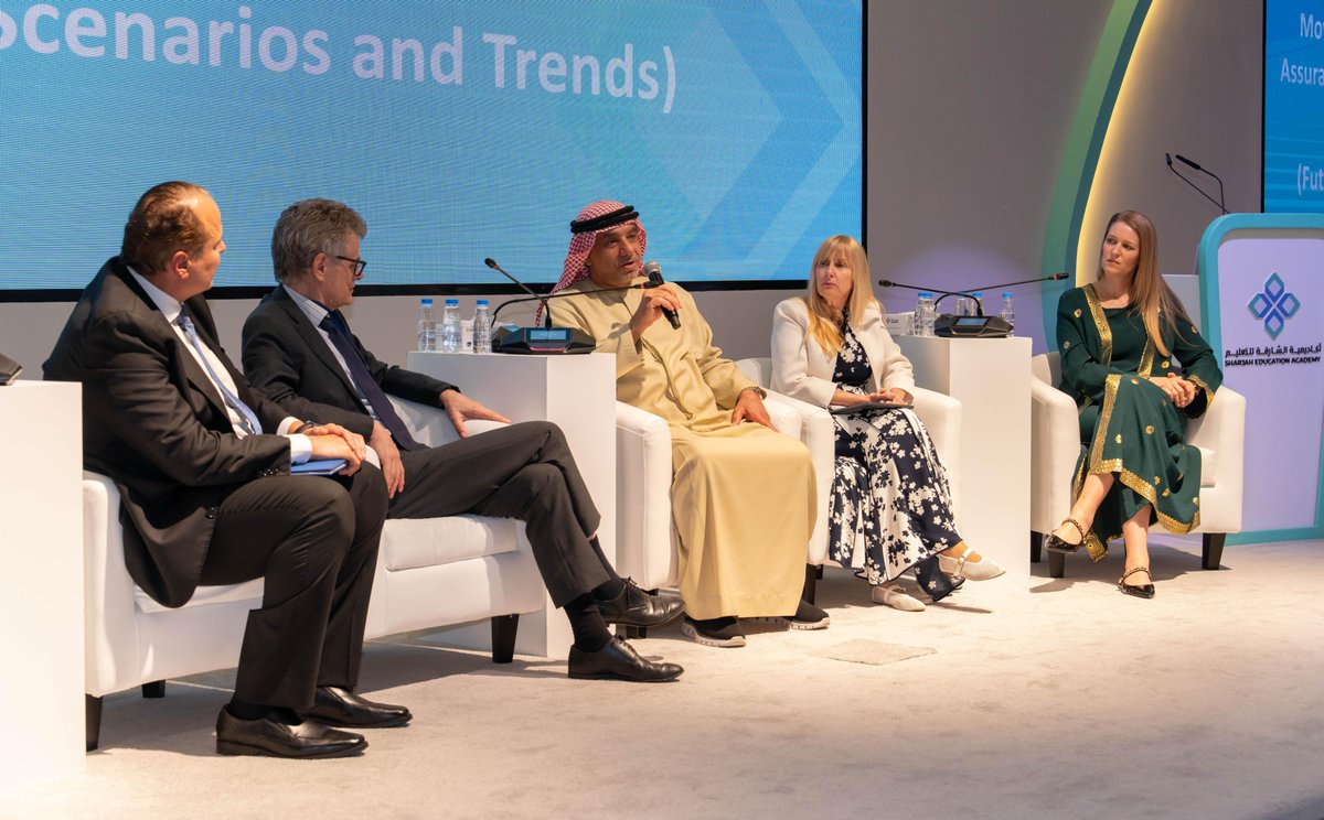 We were delighted to meet with the Commission for Academic Accreditation in Abu Dhabi last week.
Earlier in the week in Sharjah, we delivered a workshop and took part in a panel discussion which focused on enhancing quality and standards and achieving international accreditation.