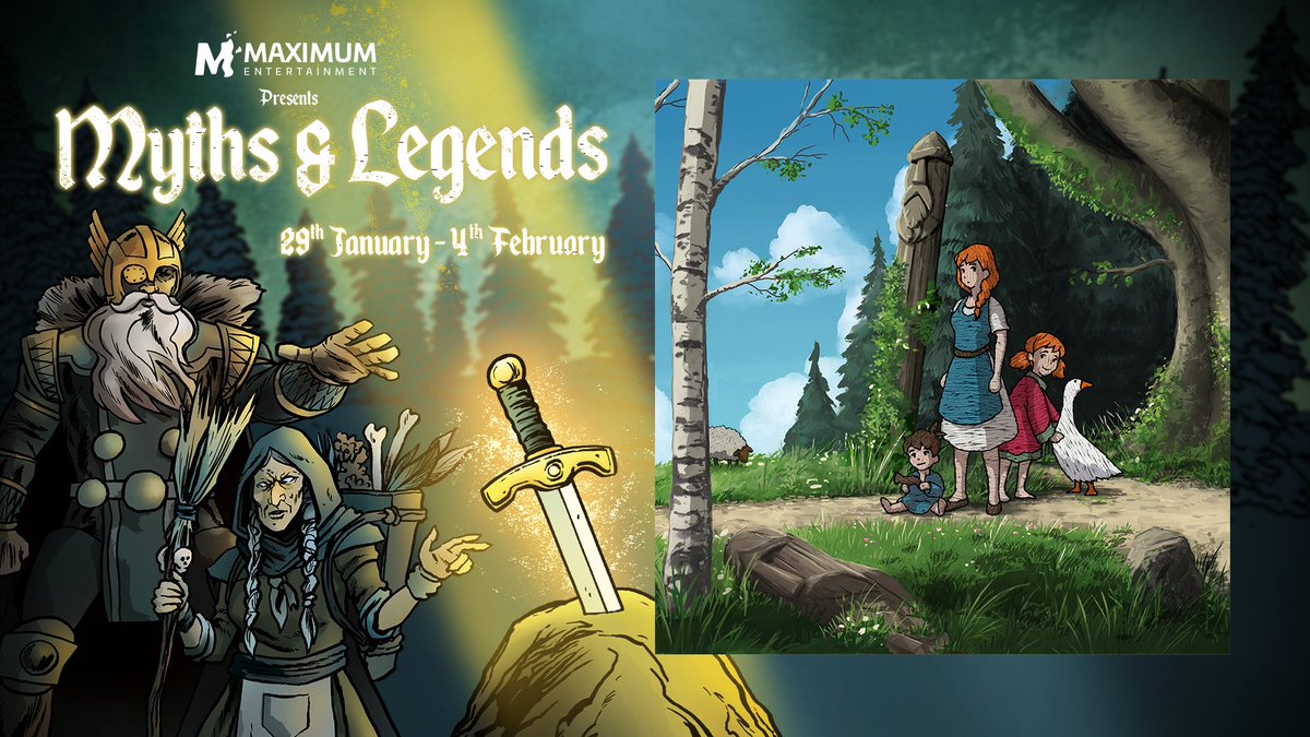 Scarlet Deer Inn will be featured at the Myths &amp; Legends Steam Event next week! ☺️❤️