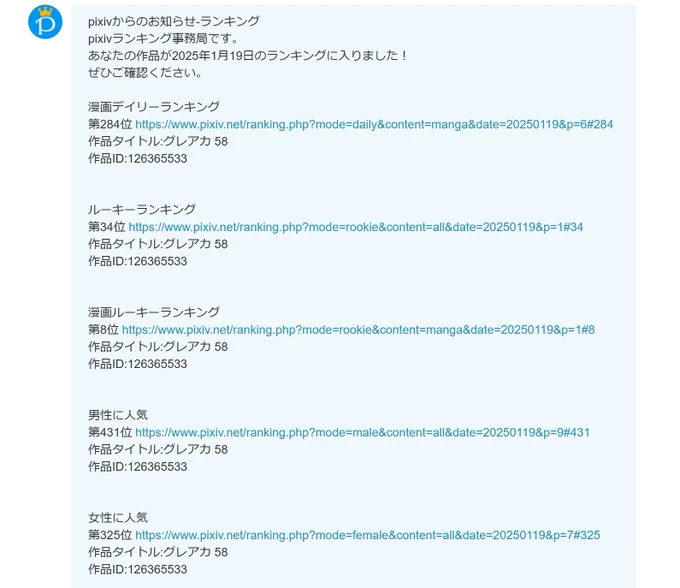 なんでこの回のランキング、女性人気のが男性より上なんだよ
記憶が正しければ初なんだが 