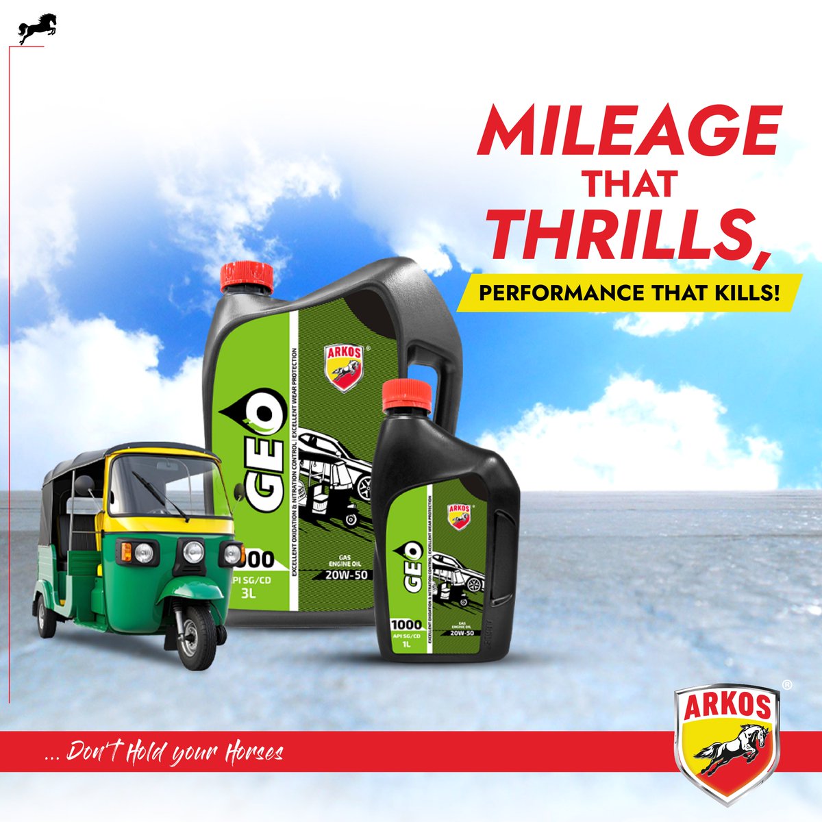 Arkosapar1's tweet image. Get the best out of your 3-wheeler with Arkos Lubricants engineered for longer rides, smoother runs, and superior engine protection. Fuel efficiency that saves more. Performance that works harder. 

#Arkos #EffortlesslySmooth #Checkup #RideGreen #SmoothWithArkos