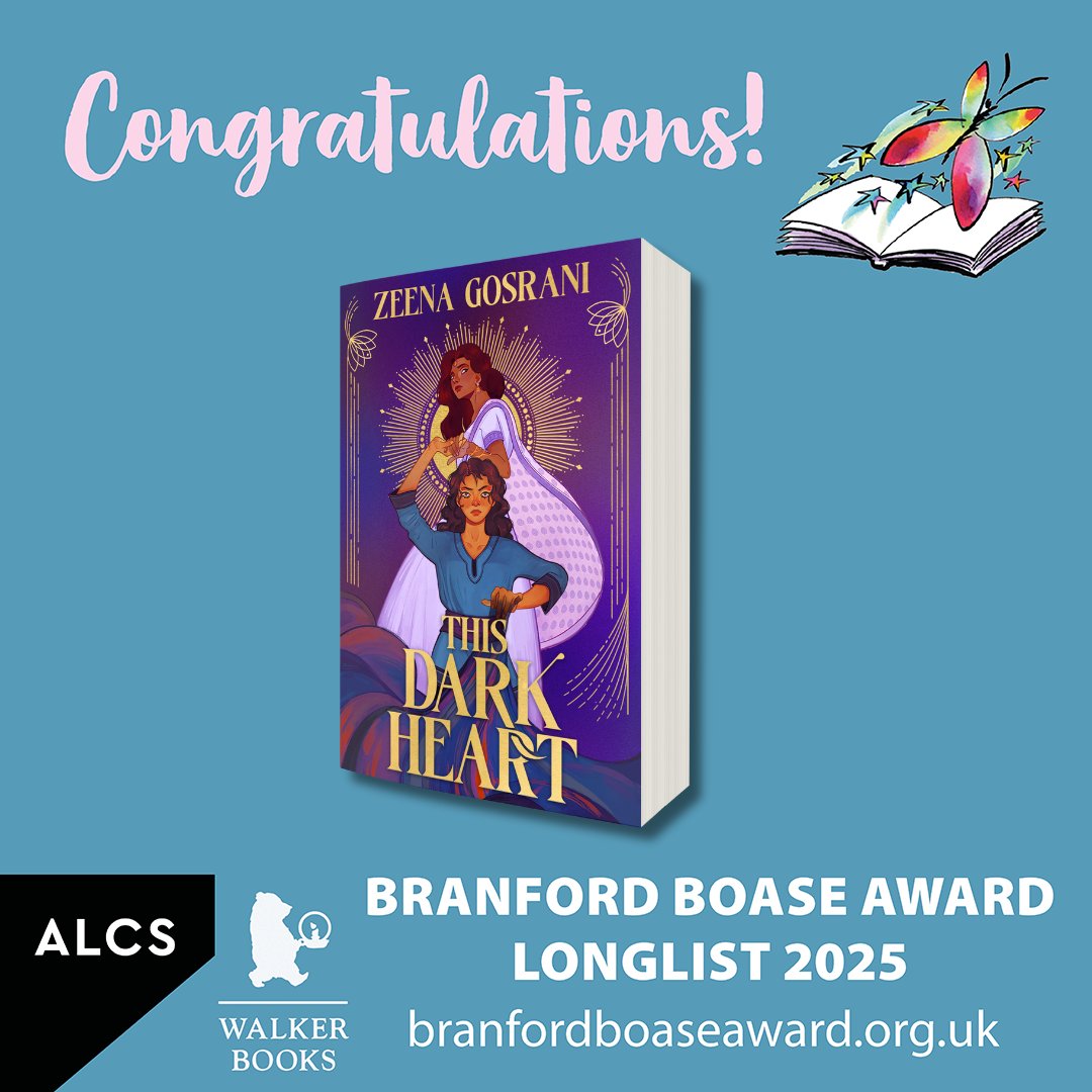 Firefly Press (@fireflypress) on Twitter photo Aboslutely thrilled to have This Dark Heart, written by Zeena Gosrani and edited by Hayley Fairhead longlisted for the <a href="/BranfordBoase/">Branford Boase Award</a> Award 2025!
Huge congratulations to Zeena and Hayley.π
Find out more: branfordboaseaward.org.uk/2025-longlist/ Aboslutely thrilled to have This Dark Heart, written by Zeena Gosrani and edited by Hayley Fairhead longlisted for the <a href="/BranfordBoase/">Branford Boase Award</a> Award 2025!
Huge congratulations to Zeena and Hayley.π
Find out more: branfordboaseaward.org.uk/2025-longlist/