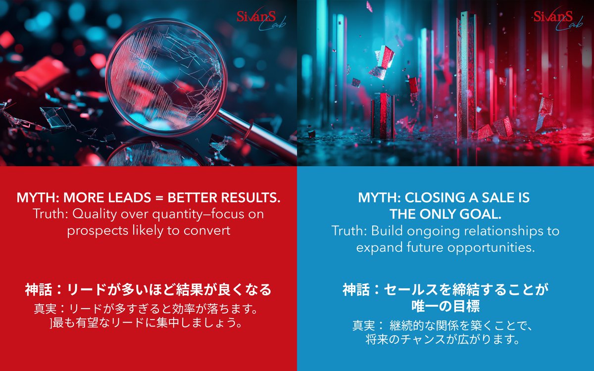 SivanSLab's tweet image. 🚀  Is your sales process holding you back? 

It’s time to rethink your approach. With our Sales Development service, we’ll help you streamline your lead generation, target the right prospects, and refine your outreach strategy.


Connect with us at sivanslab.com