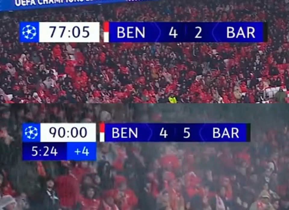 Relais_Magazine's tweet photo. 🚨 Le Barça a gagné 𝟲 𝗠𝗔𝗧𝗖𝗛𝗦 𝗗𝗘 𝗟𝗜𝗚𝗨𝗘 𝗗𝗘𝗦 𝗖𝗛𝗔𝗠𝗣𝗜𝗢𝗡𝗦 𝗖𝗢𝗡𝗦𝗘́𝗖𝗨𝗧𝗜𝗙𝗦 pour la première fois depuis 2015, l'année où les Catalans avaient remporté la compétition. 🇪🇸👀🇪🇺
#RelaisMagazine https://t.co/hesuARzvbm