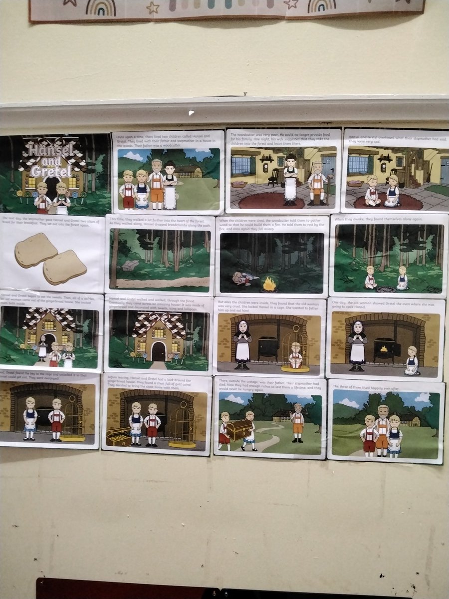 LeighPrimary's tweet photo. This week in the Nest, we are reading the traditional tale 'Hansel and Gretel'. The children are enjoying echo reading everyday.  
#nest #stortytime #hanselandgretel #reading #echoreading #phonics #oracy #voice21 #lifelonglearners https://t.co/jrHSSTsfIU