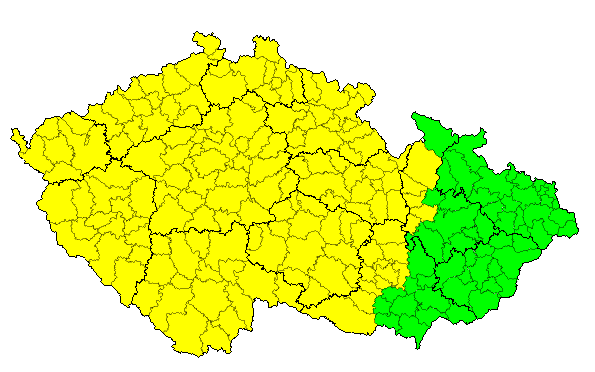 Český hydrometeorologický ústav_VYSTRAHY tweet media