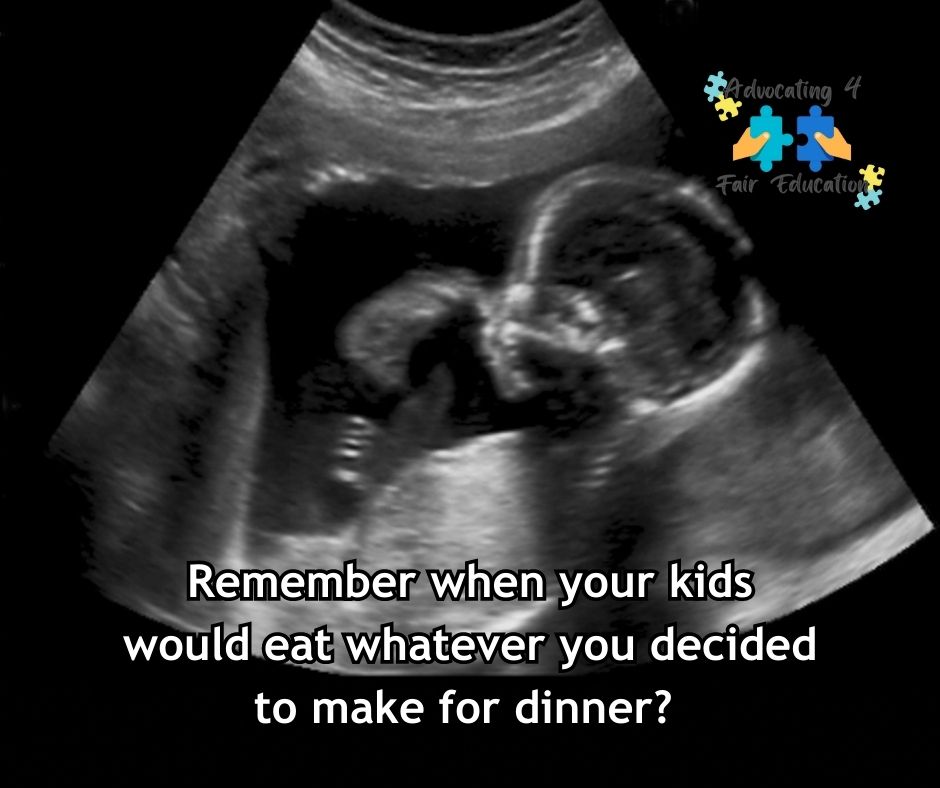 4faireducation's tweet photo. Remember when your kids would eat whatever you decided for dinner? Yeah… me neither.
Now it’s a full-on negotiation, complete with standoffs, bribes, and the occasional food strike. 🍽️😅
#SpecialEducationAdvocate #SpecialEducationNavigation #RememberWhen? #ParentHelp https://t.co/D9HjVPJvmD