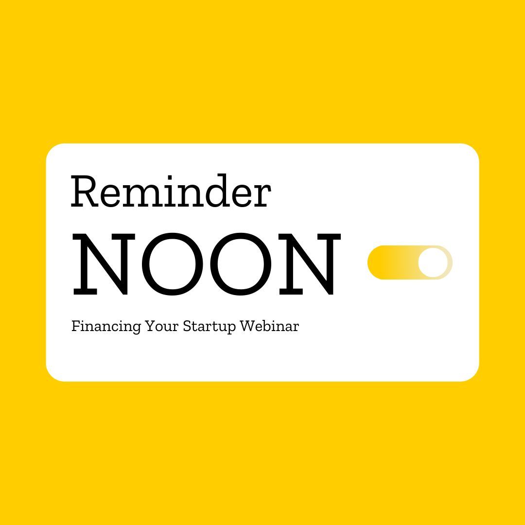 iowajpec's tweet image. Today is the day - don&apos;t forget to join us for our Financing Your Startup webinar at noon! #IowaJPEC