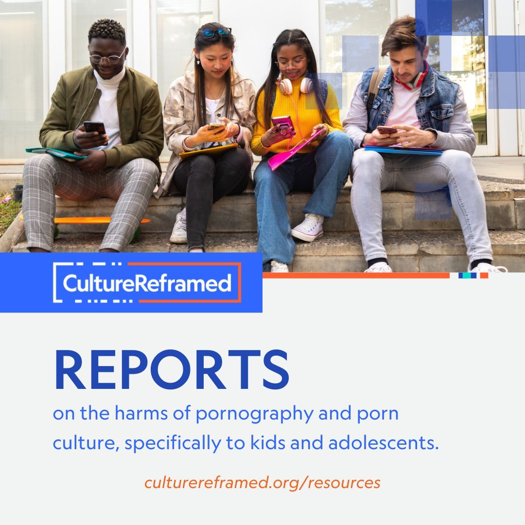 Explore Culture Reframed's Reports page, where professionals and academics can access comprehensive scientific research on the public health crisis of pornography. 📄 Access the free resources: buff.ly/4gOxFrC
