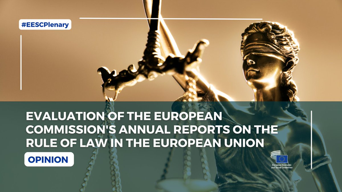 Let's strengthen the <a href="/EU_Commission/">European Commission</a>'s annual #RuleOfLaw report with:
📍 involvement of civil society in the preparation &amp; follow-up;
📍 objective benchmarks &amp; dialogue with organisations;
📍 measurable country-specific recommendations.

Our opinion: europa.eu/!b9rFVb