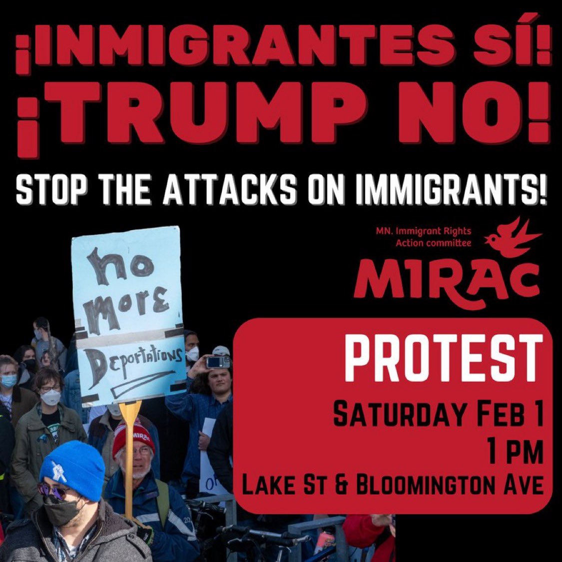 Here at Ayada Leads, we stand in solidarity with our immigrant communities. Attacks on our immigrant communities are attacks on the very fabric of our society. Join <a href="/miracmn/">MIRAC</a> in supporting this important rally! ✊🏽#immigrantrights