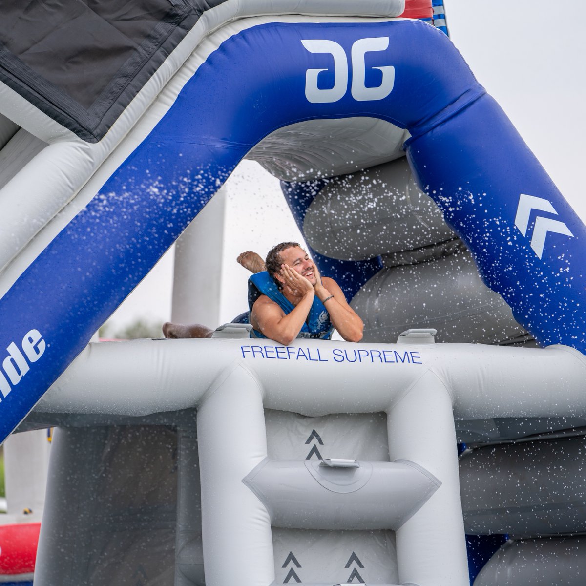 Another stoked aquapark customer 😄😆