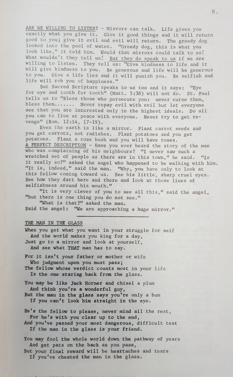 Rev_A_J_Weiler's tweet photo. Booklet #4:  Do not let your hearts be troubled
Day 91 (pg 8-9)
•THE SECOND FUNDAMENTAL REQUIREMENT
•LIFE IS LIKE A MIRROR
•LOST EVERYTHING
•ARE WE WILLING TO LISTEN https://t.co/dod6eY9iPI
