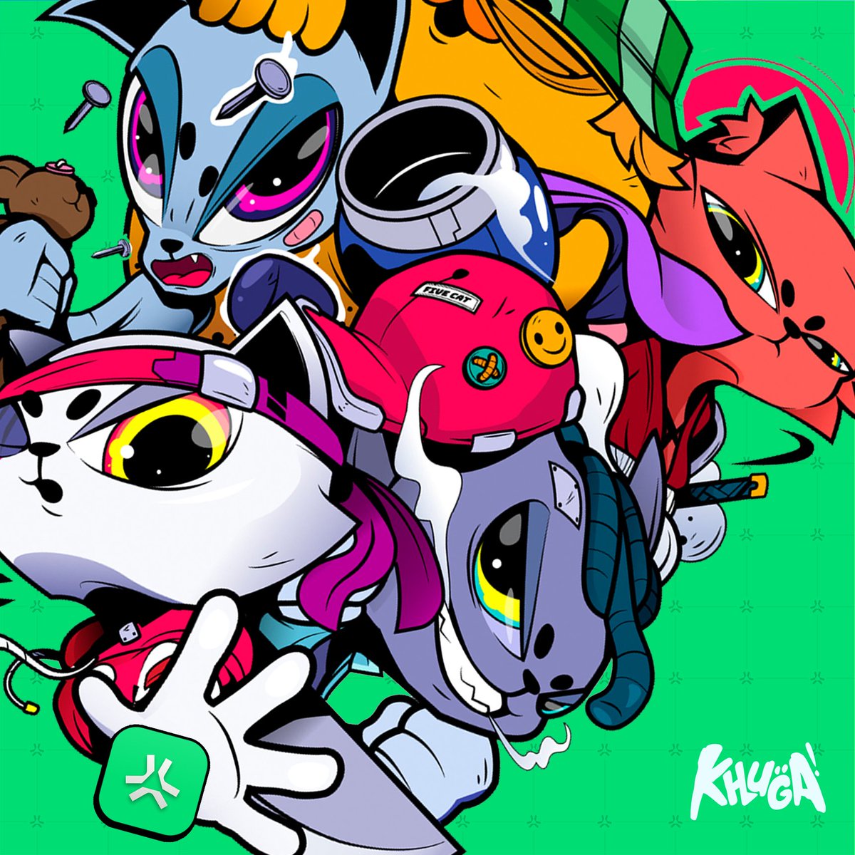 Khugaverse's tweet image. ✳️ Abstract is a revolution.
⚔️ Believe in the vision.

discord.gg/khuga