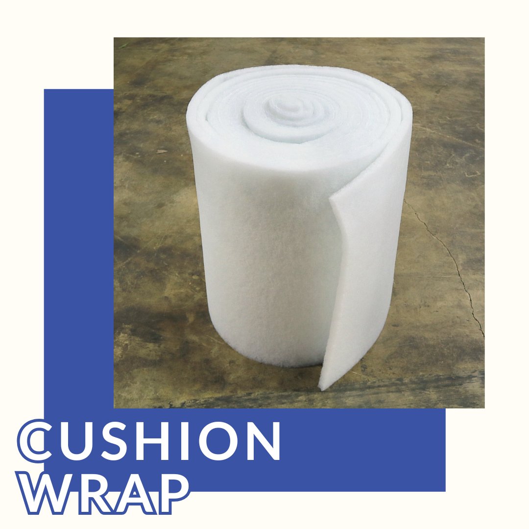 AlbrightsSupply's tweet image. #CushionWrap (#dacron) is a must-have for #upholstery! This plush material adds volume, smooths cushions, and gives furniture a polished, professional look. Available in 3/4 oz, 30" &amp;amp; 56" widths. Wrap, glue, &amp;amp; layer for perfect plump cushions!

Shop now: albrightssupply.com/cushion-wrap-c…
