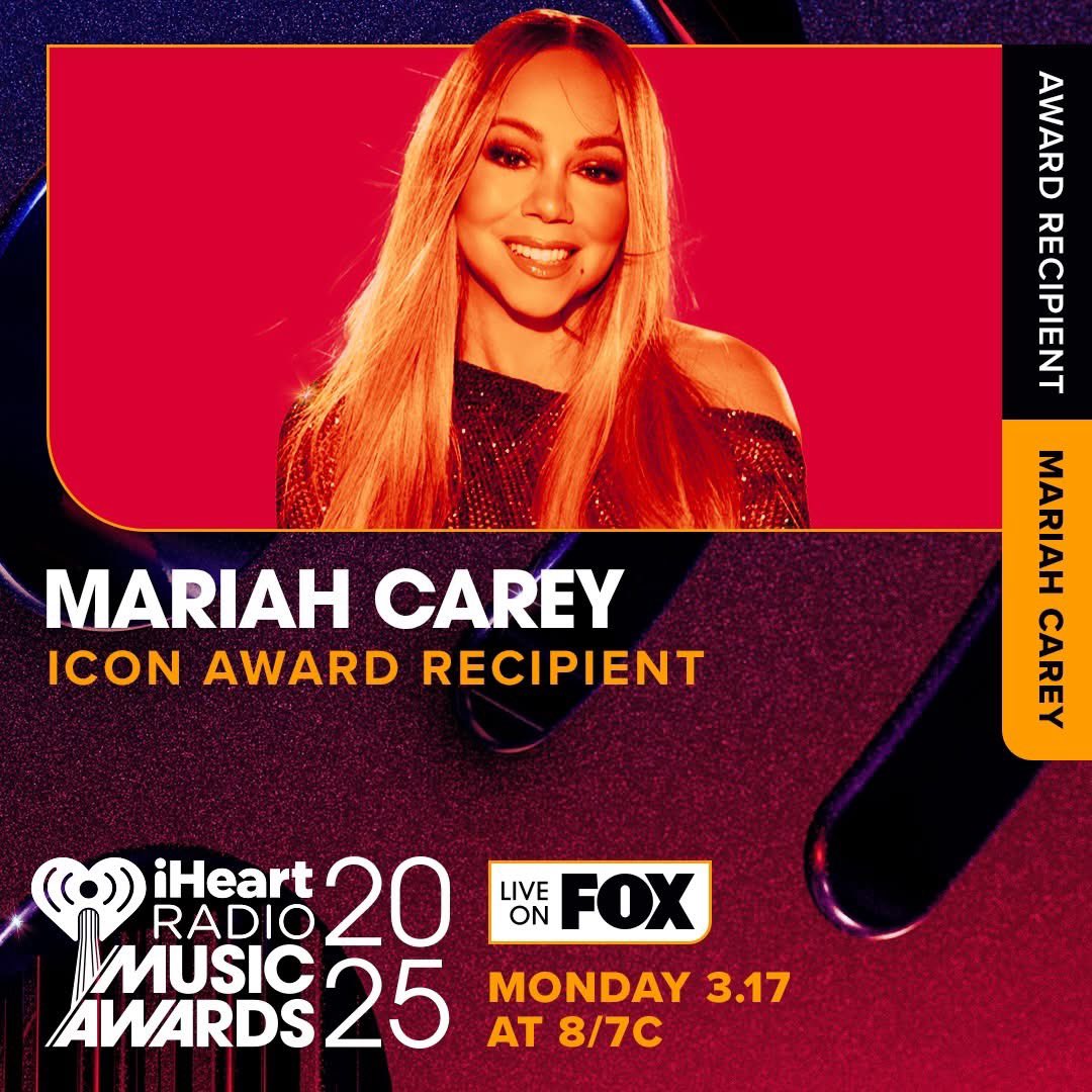 The one and only, <a href="/MariahCarey/">Mariah Carey</a> will be this year’s <a href="/iHeartRadio/">iHeartRadio</a> ICON Award Recipient!!

The Queen getting her flowers AS SHE SHOULD!!!