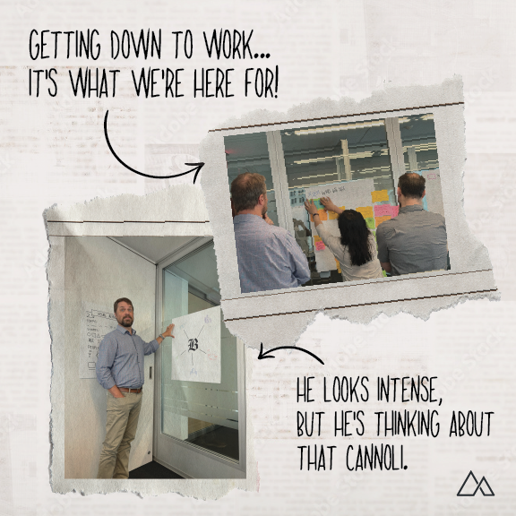 Holy cannoli, here's what happened when we sent our team to an engagement in Boston. Swipe through to see, and if you missed the customer success story we posted last week, it's here: l8r.it/q7QN #innovation