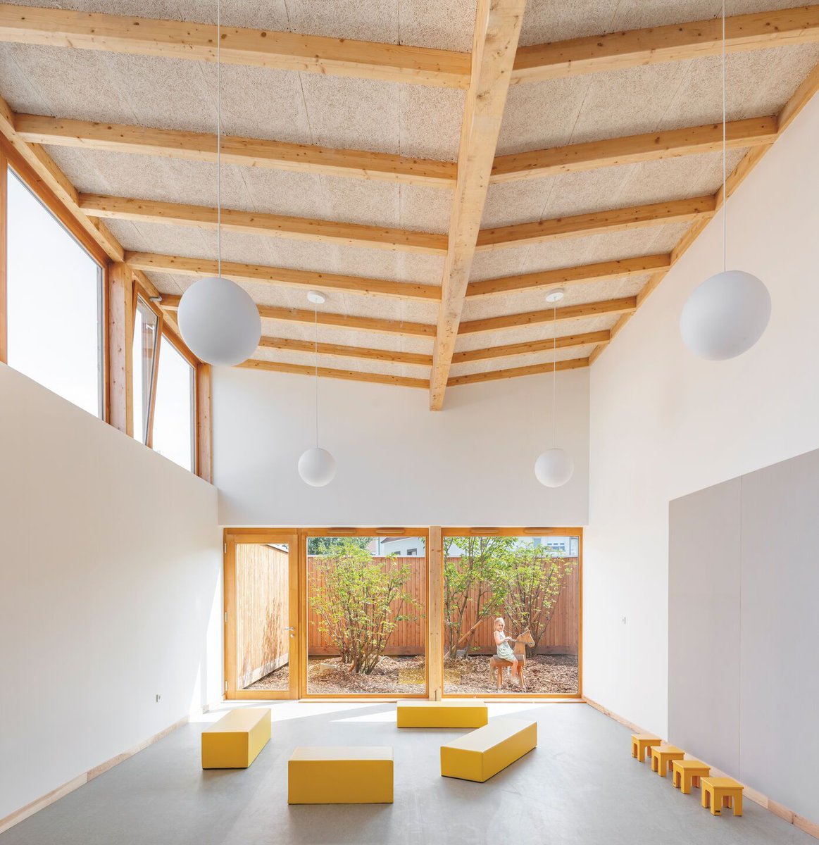 Archello's tweet photo. This nursery school and leisure center in Mitry-Mory, designed by Richter Architectes et Associés, celebrates modularity and thoughtful design.
https://t.co/6S49fZpQXN
#SustainableDesign #WoodArchitecture #CommunitySpaces https://t.co/FCNAB1vqsw
