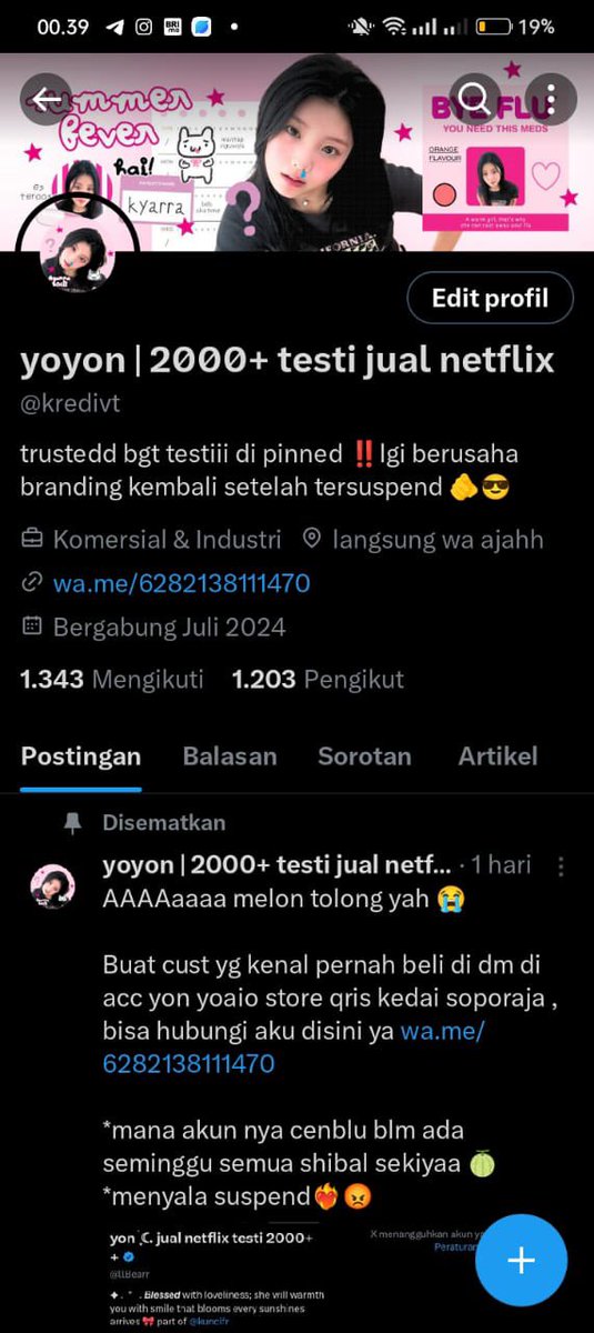 cece.|2000+ testi on bio tweet media