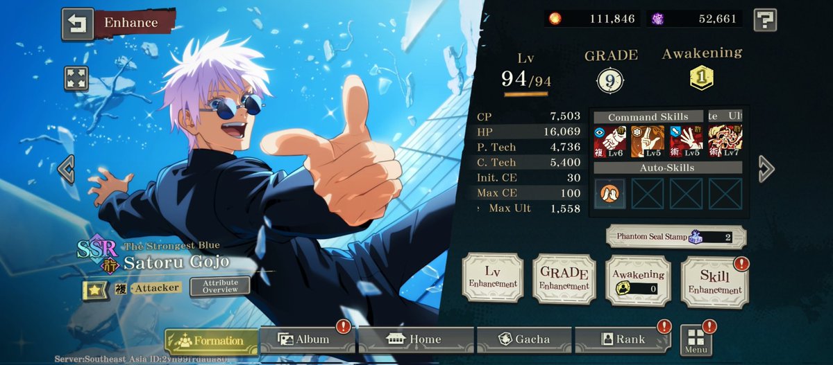 Yllipot's tweet photo. @JJKPP_GL DID 250 PULLS BUT IT'S MY BABY SATORU SO IT'S WORTH IT 💙 https://t.co/k7Rmigf0X8