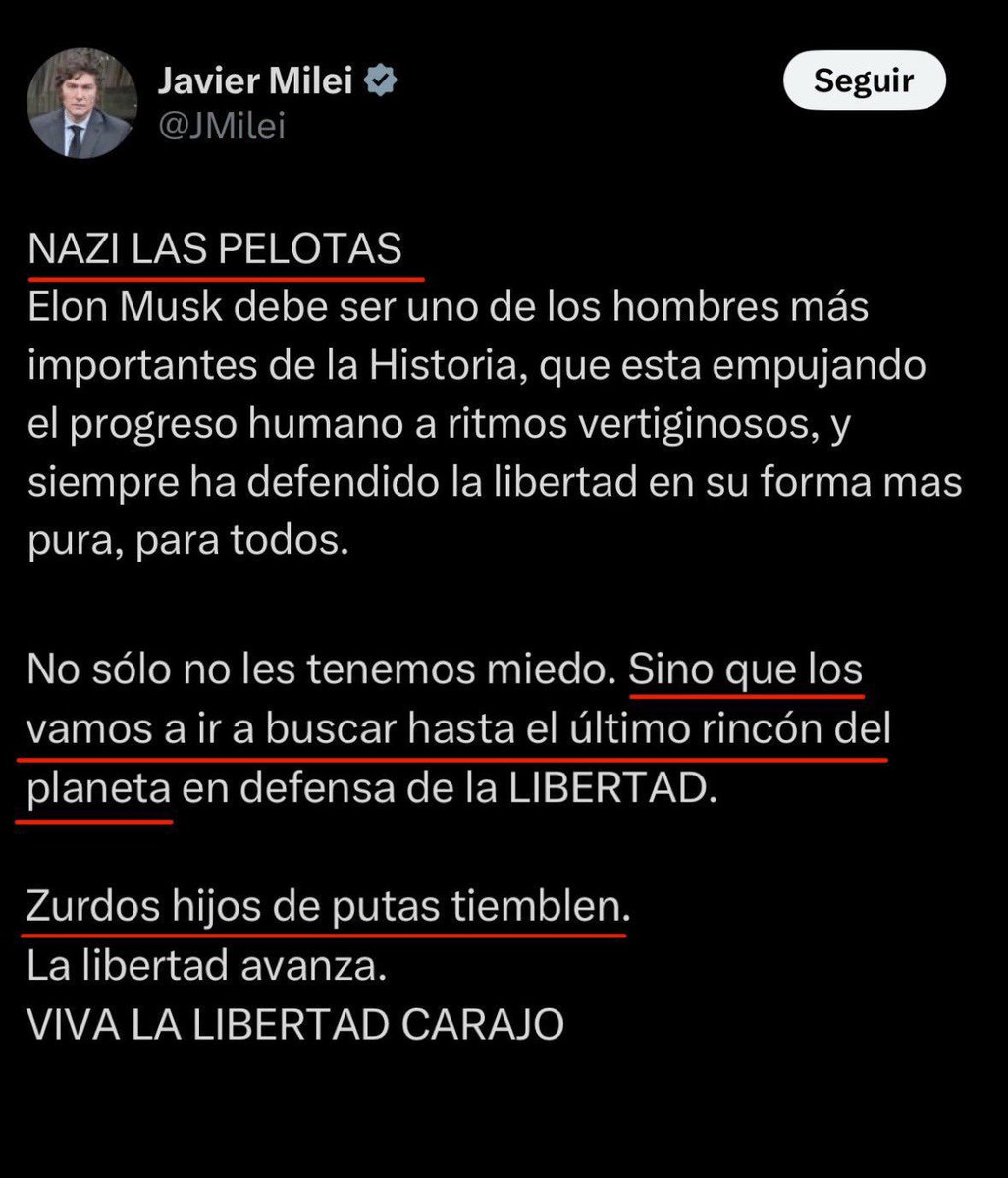 ProgresaLatam's tweet image. Dime que eres un nazi sin decirme que eres un nazi. @JMilei describe a la perfección lo que el nazismo promovía.